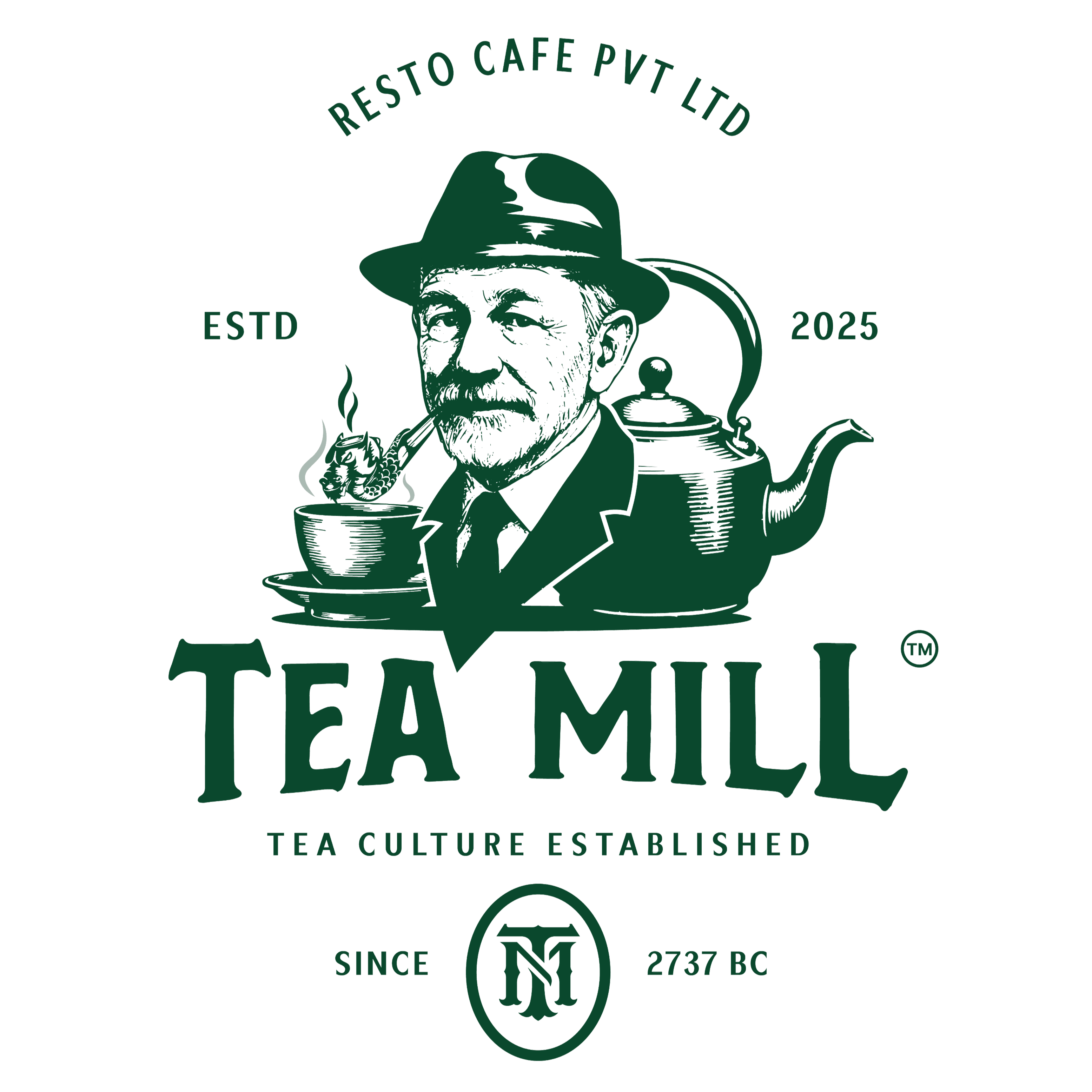 Tea Mill Logo